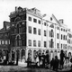 Philadelphia, the corner of Third and Market Street in 1799. The President’s House was on Market, between Fifth and Sixth. Photo via Getty Images.